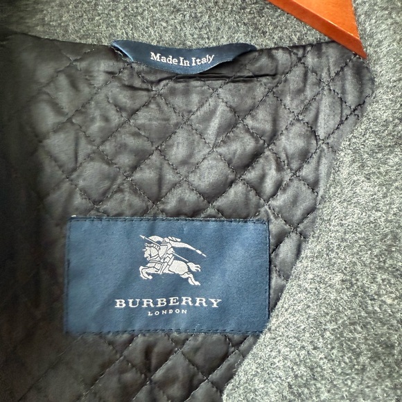 Burberry London men’s wool cashmere coat size 46 - Picture 4 of 7